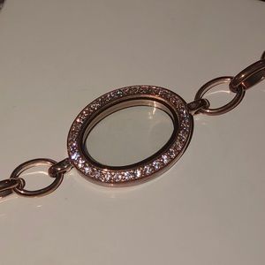 OrigamiOwl ROSE GOLD LIVING LOCKET BRACELET